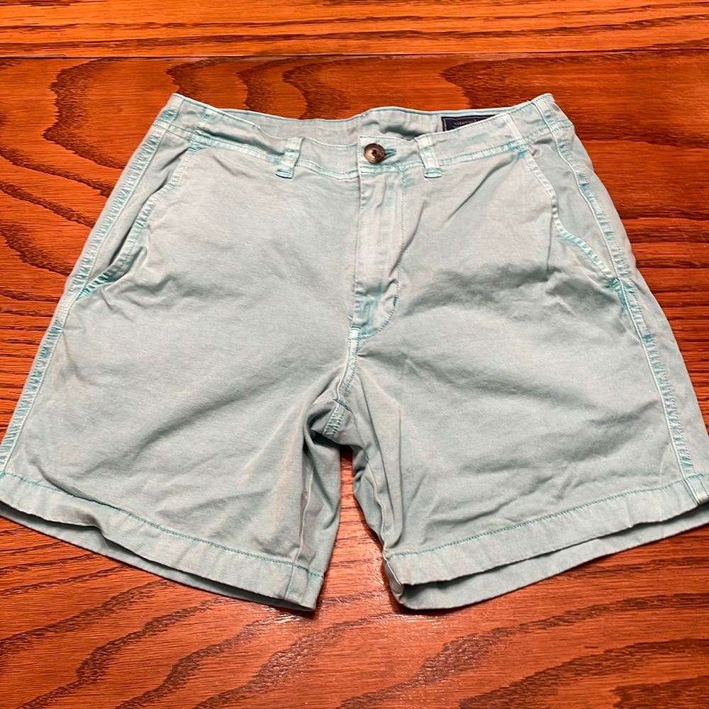 Blue green shorts